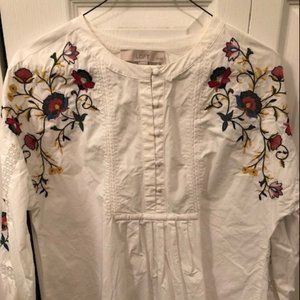 Loft Embroidered Blouse